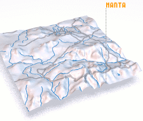 3d view of Manta