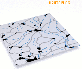 3d view of Krutoy Log