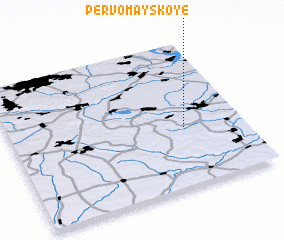 3d view of Pervomayskoye