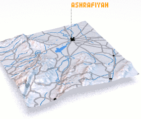 3d view of Ashrafīyah
