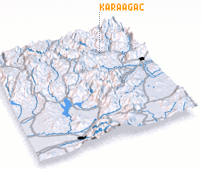 3d view of Karaağaç