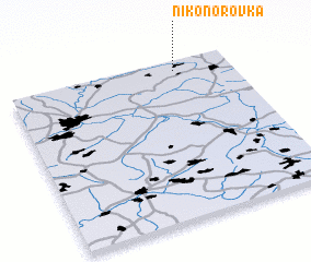 3d view of Nikonorovka