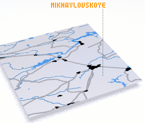 3d view of Mikhaylovskoye