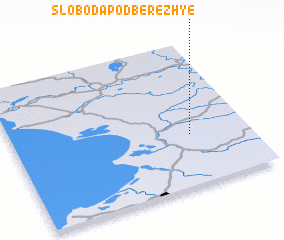 3d view of Sloboda-Podberezh\
