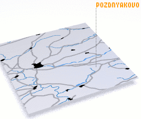 3d view of Pozdnyakovo