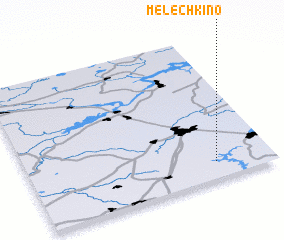 3d view of Melechkino