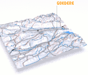 3d view of Gökdere