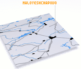3d view of Maloye Shchapovo