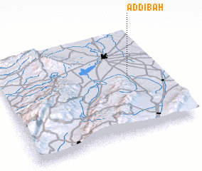 3d view of Ad Dībah