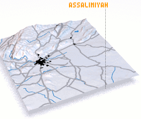 3d view of As Sālimīyah