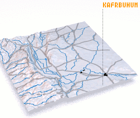 3d view of Kafr Buhum