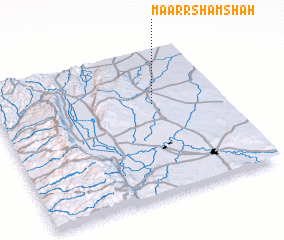 3d view of Ma‘arr Shamshah