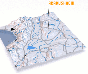 3d view of ‘Arab Ūshāghī