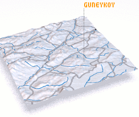 3d view of Güneyköy