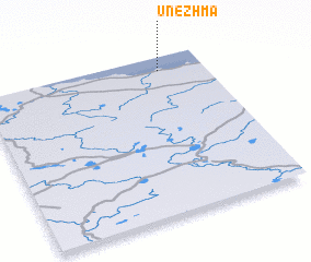 3d view of Unezhma