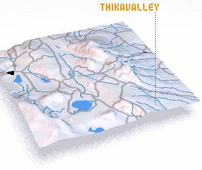 3d view of Thika Valley