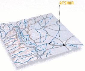 3d view of ‘Aţshān