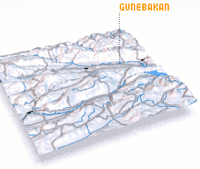 3d view of Günebakan