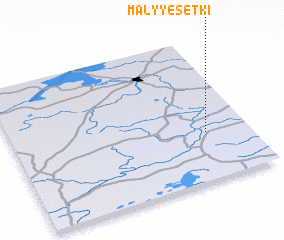 3d view of Malyye Setki