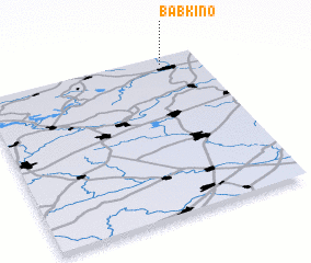 3d view of Babkino