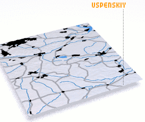 3d view of Uspenskiy