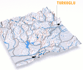 3d view of Türkoğlu