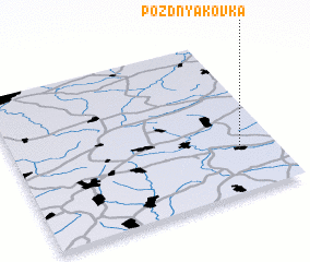 3d view of (( Pozdnyakovka ))