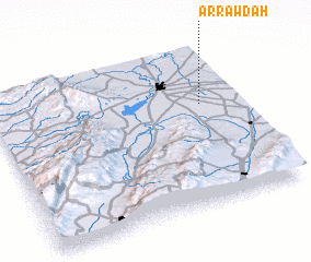3d view of Ar Rawḑah