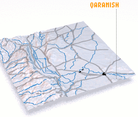 3d view of Qarāmish