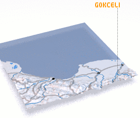 3d view of Gökçeli