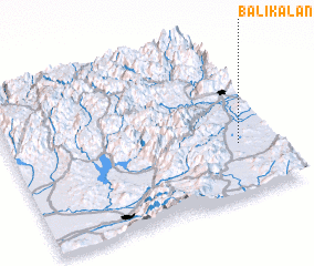 3d view of Balıkalan