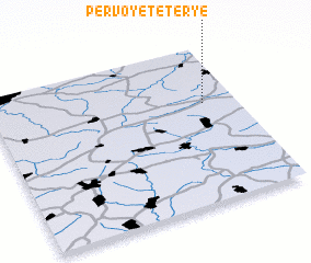 3d view of Pervoye Teter\