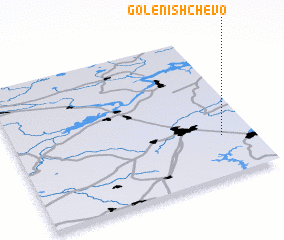 3d view of Golenishchevo