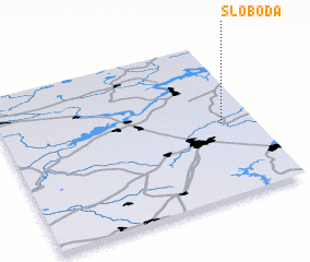 3d view of Sloboda