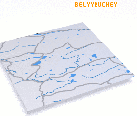 3d view of Belyy Ruchey