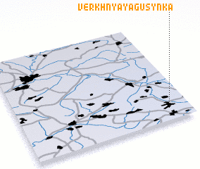 3d view of Verkhnyaya Gusynka