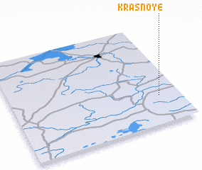 3d view of Krasnoye