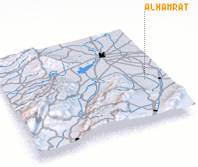 3d view of Al Ḩamrāt