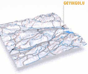 3d view of Geyikgölü