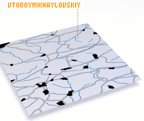 3d view of Vtoroy Mikhaylovskiy