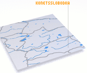 3d view of Konets-Slobodka