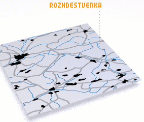 3d view of Rozhdestvenka