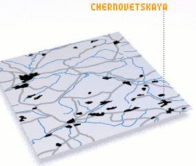 3d view of Chernovetskaya