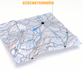 3d view of Ash Shaykh Ḩamīd