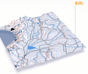 3d view of ‘Ājil