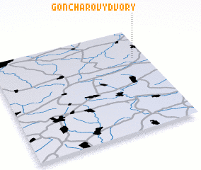 3d view of Goncharovy Dvory