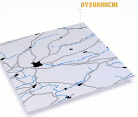 3d view of Vysokinichi