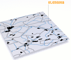 3d view of Klënovka