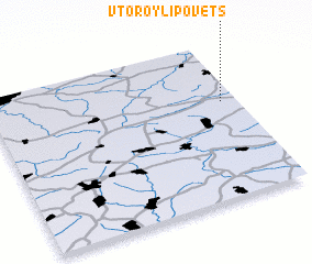 3d view of Vtoroy Lipovets