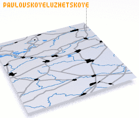 3d view of Pavlovskoye-Luzhetskoye